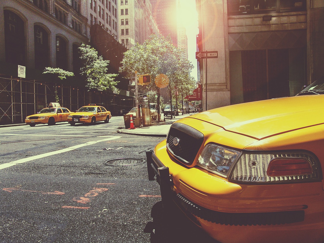 taxi à New York