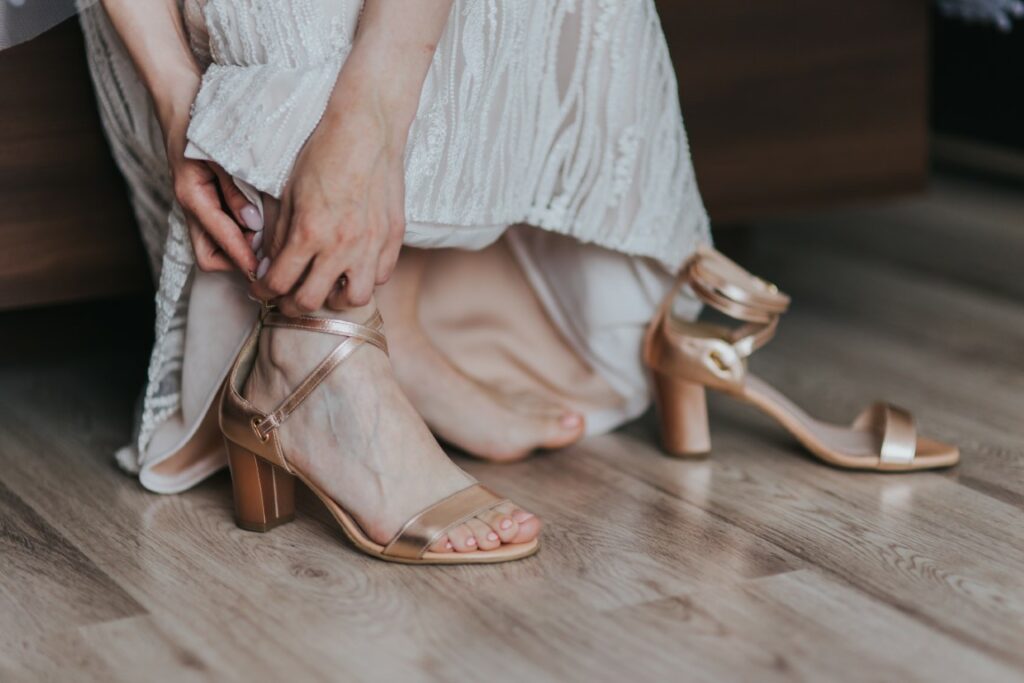 chaussures de mariée confortable 
