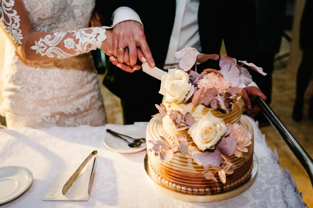 wedding cake fleurs sucre